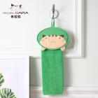 hikosencara卡拉猫毛巾猫咪吸水抗菌拼布可爱挂式擦手巾